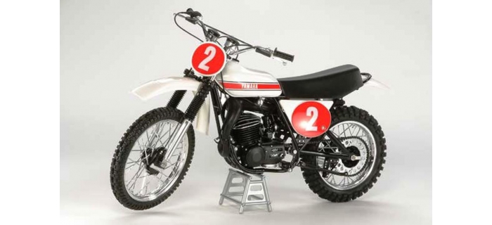 La plus enviable : 1976 250YZ (maquette Tamiya !)